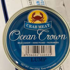 Crabmeat, Pasteurized