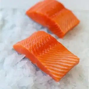 Frozen Salmon Portions, Skin-off