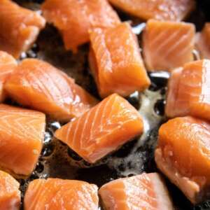 Sushi Grade Salmon Pieces