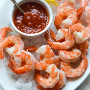 Cooked P&D Tail-On Shrimp